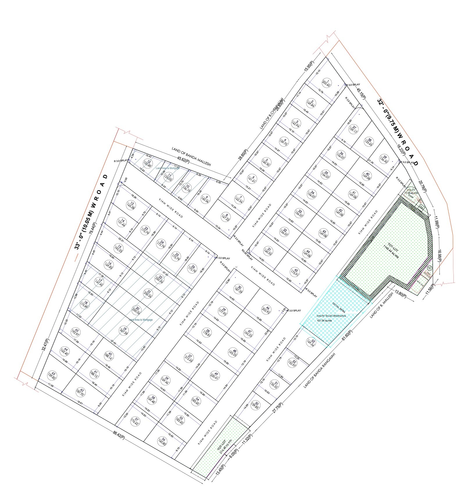 Representative image as actual visual unavailable for MSR Sai Ram Township