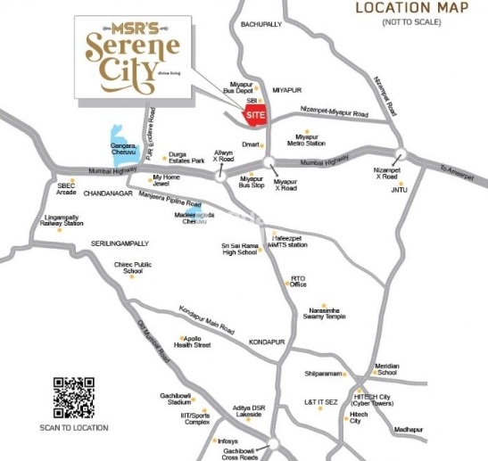 MSRs Serene City Location Image