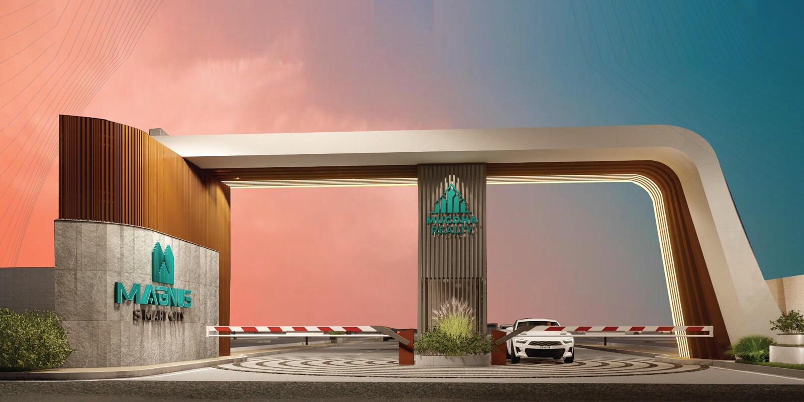 Mugdha Magnus Smart City residential project in Annaram