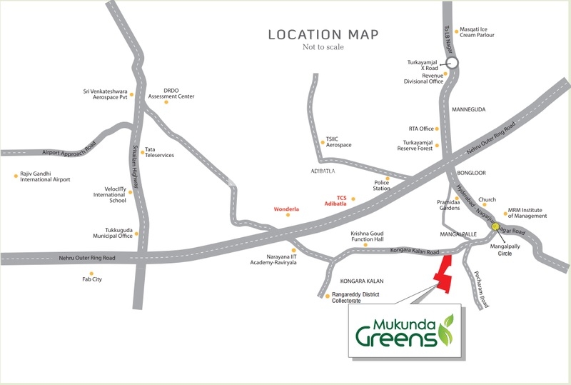 Mukunda Greens Location Image