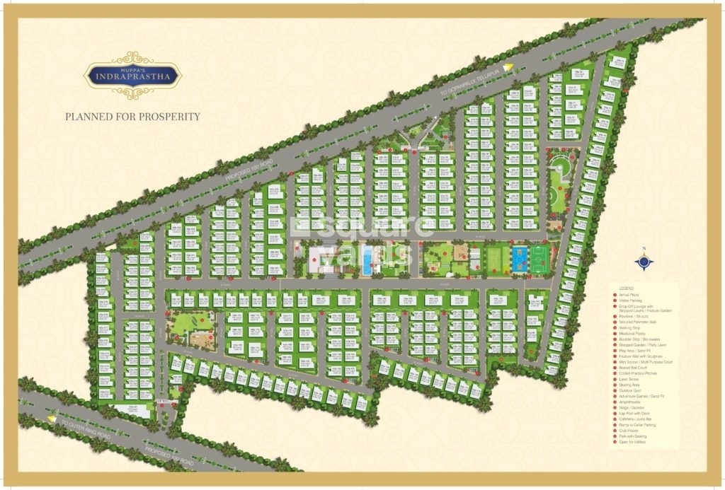 Muppas Indraprastha Master Plan Image