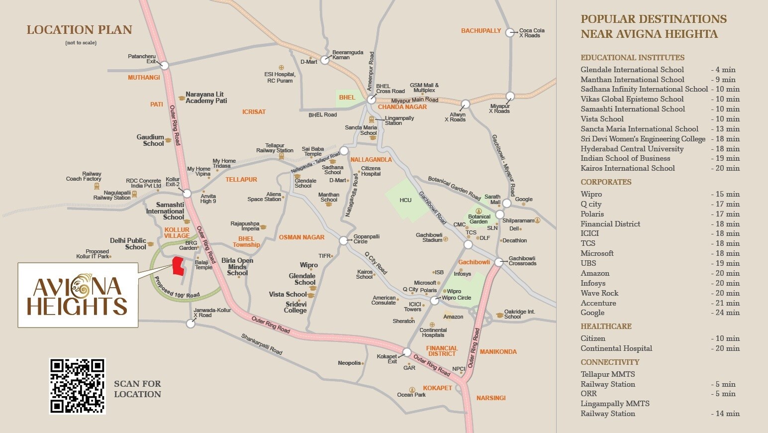 My Avigna Heights Location Image