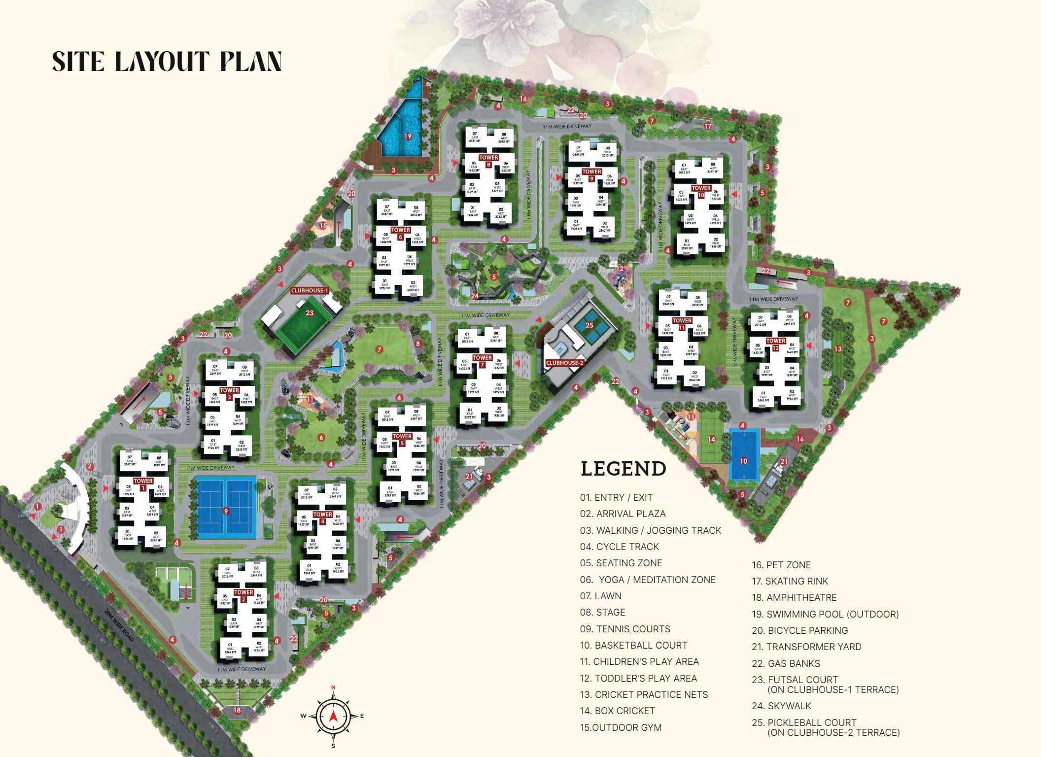 My Home Akrida Master Plan 1