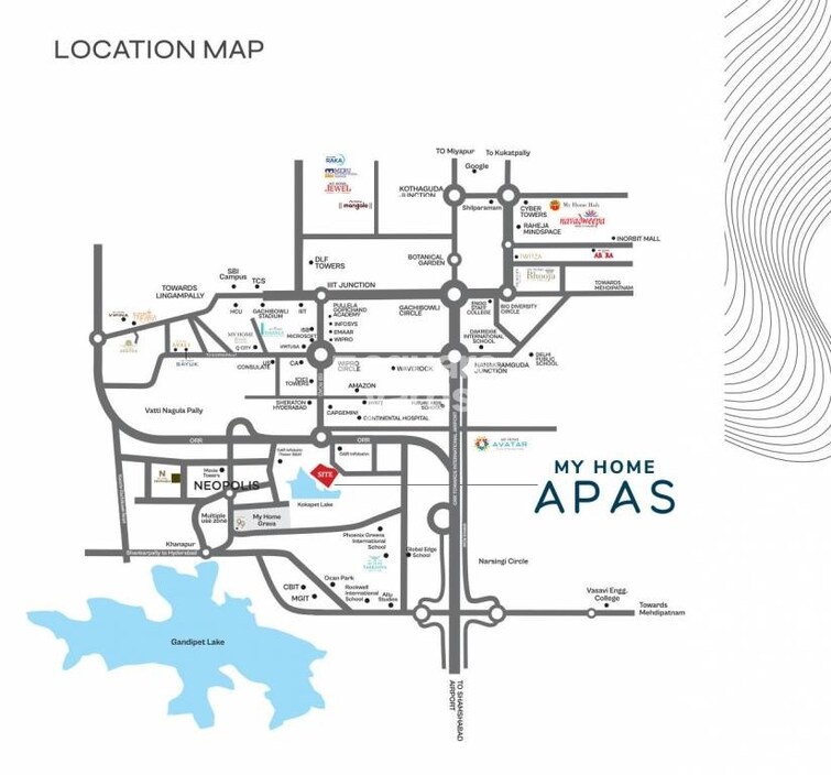 My Home Apas Location Image