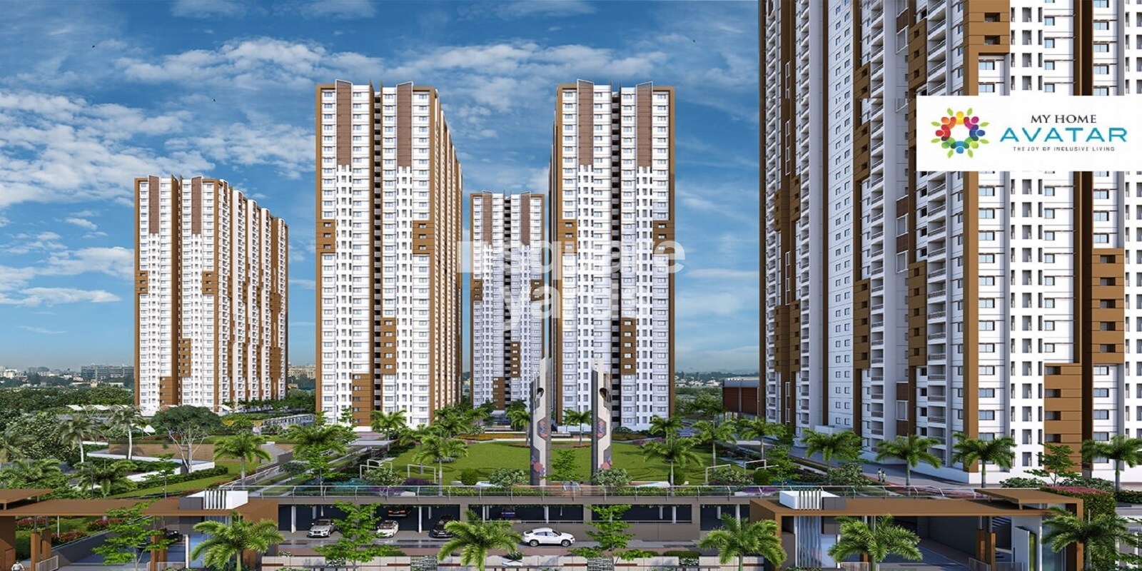 My Home Avatar residential project in Gachibowli