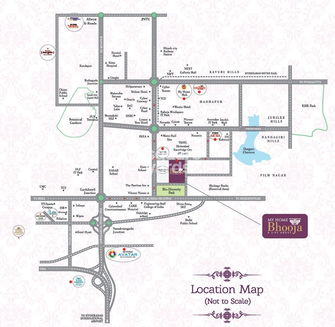 My Home Bhooja Location Image