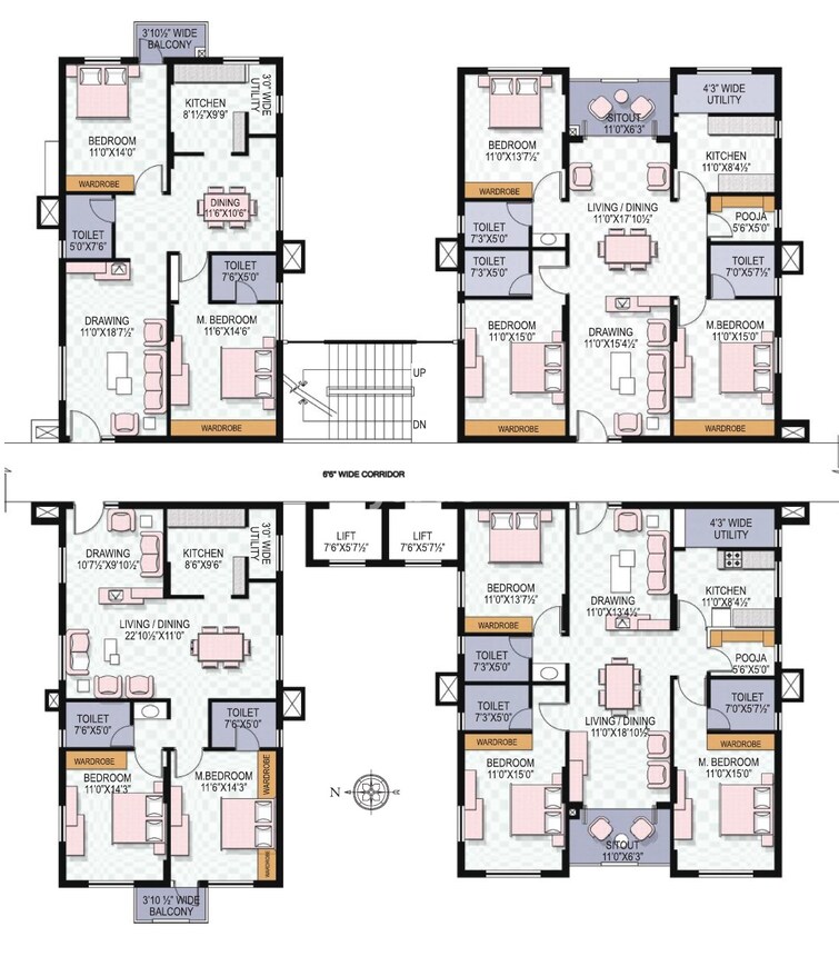 My Home Jewel Floor Plans
