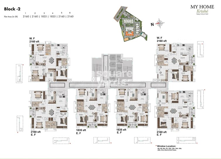 My Home Krishe Floor Plans