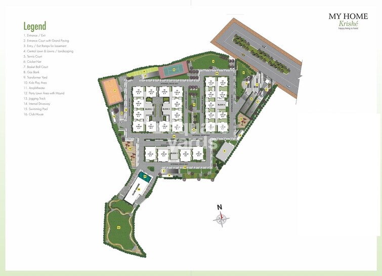 My Home Krishe Master Plan Image