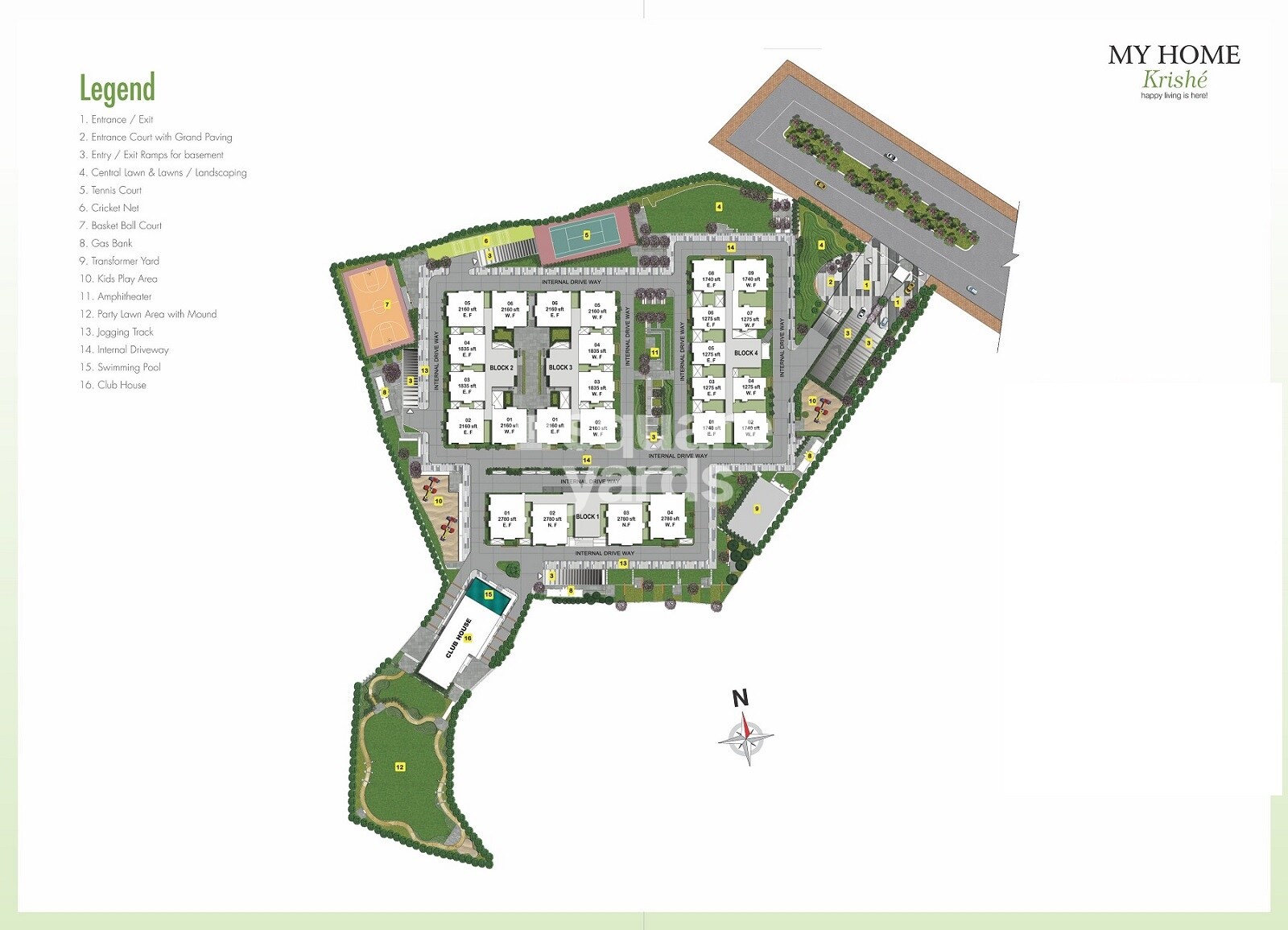 My Home Krishe Master Plan Image