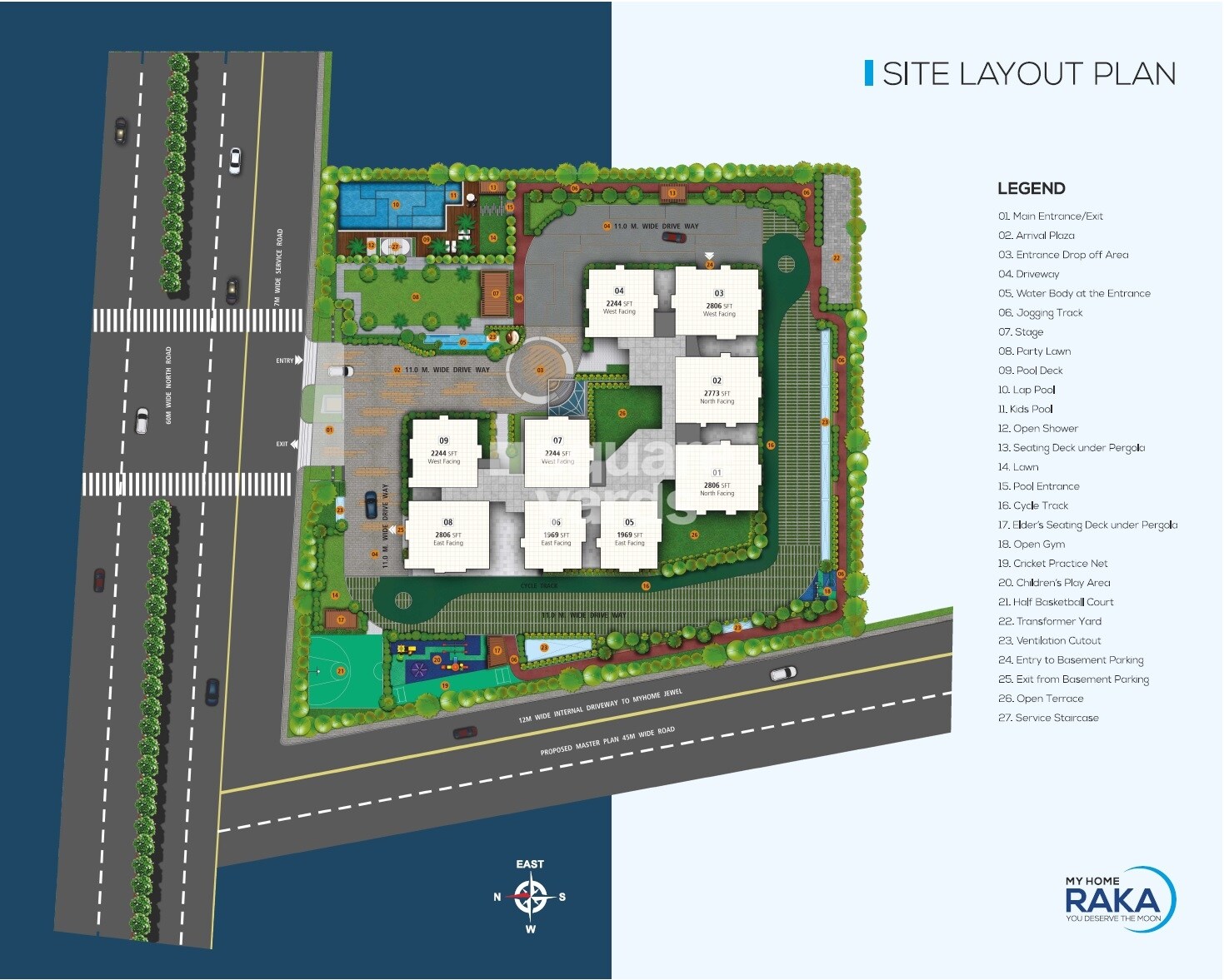 My Home Raka Master Plan Image