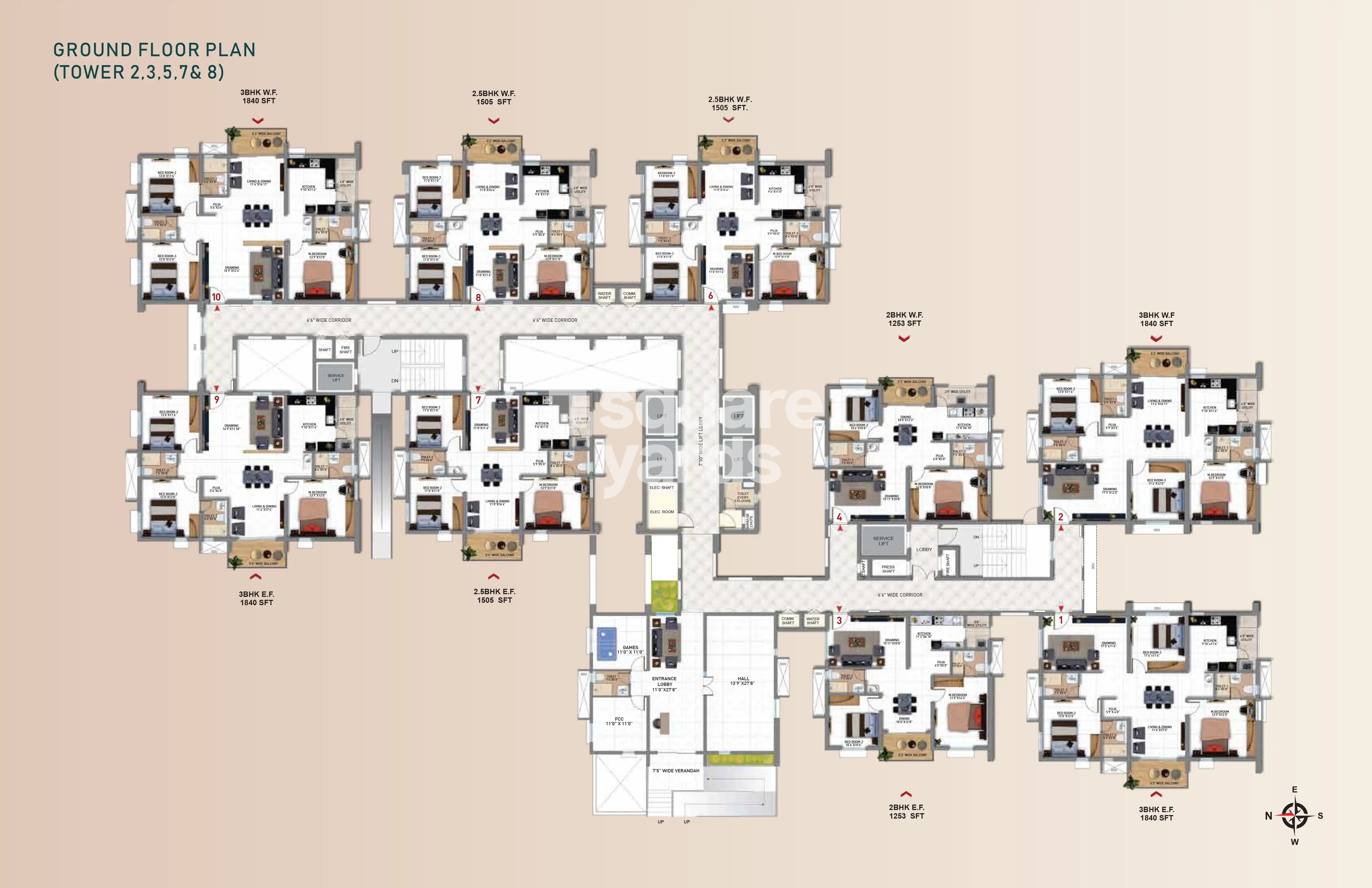 My Home Tridasa Floor Plans 2