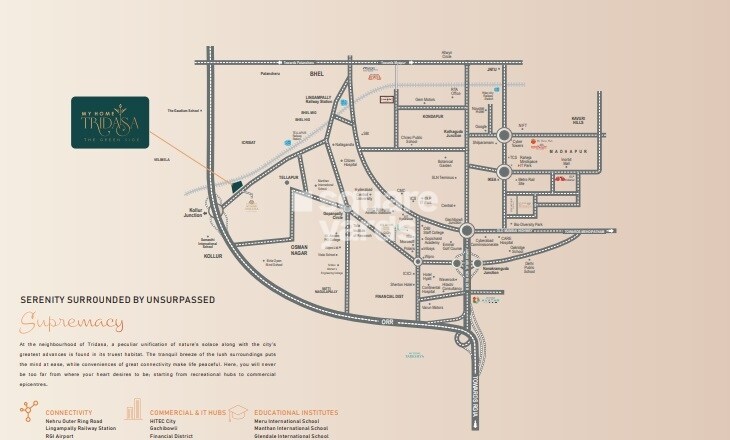 My Home Tridasa Location Image