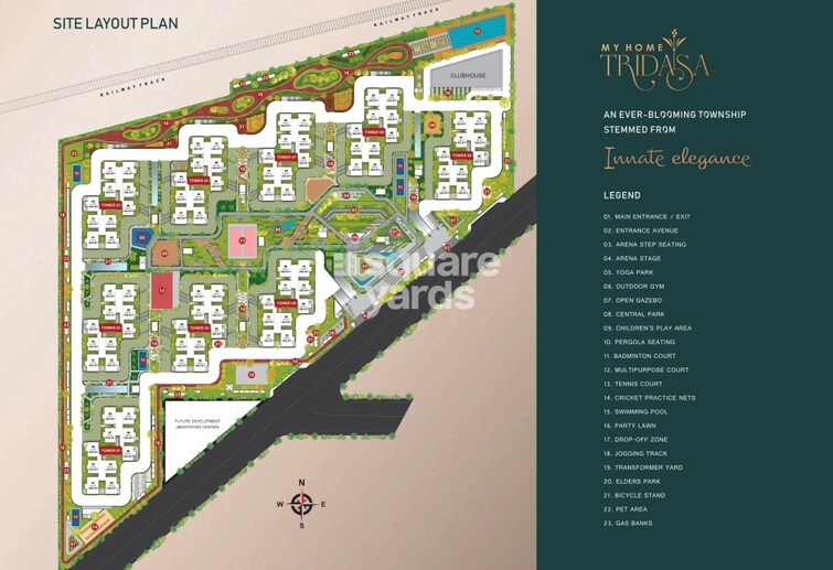 My Home Tridasa Master Plan Image