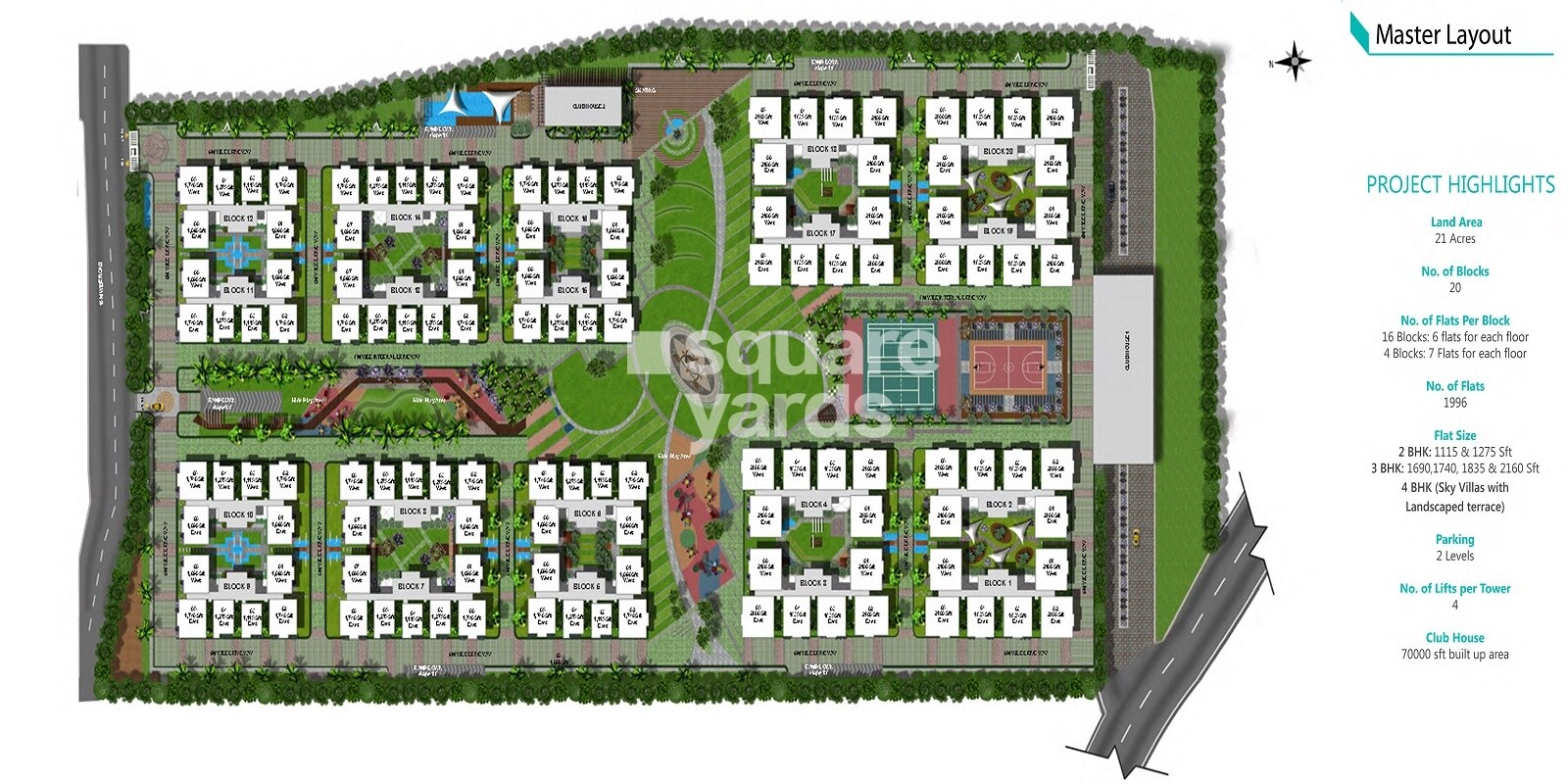 My Home Vihanga Master Plan Image