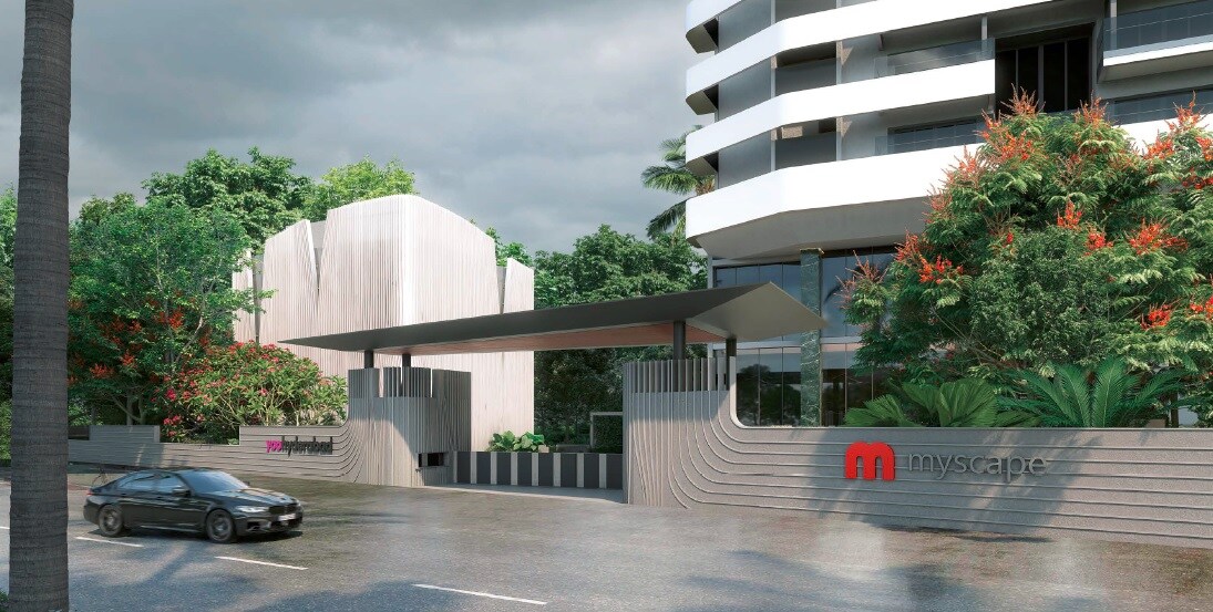 Myscape Yoo Hyderabad Entrance View