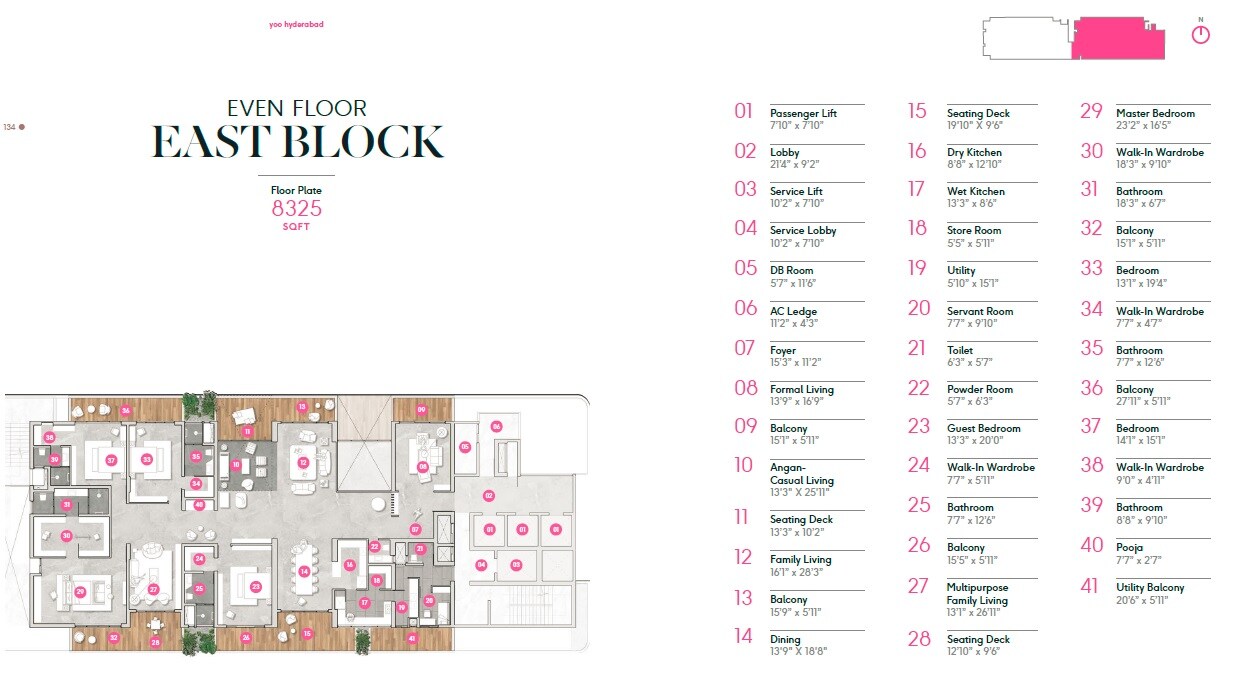 Myscape Yoo Hyderabad Floor Plans
