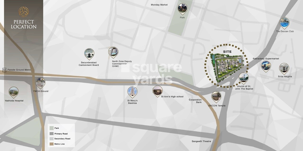 Namishree Trinity Location Image