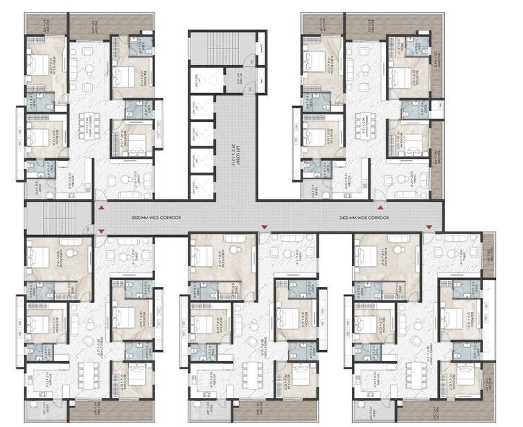 Namishree Vrindavan Floor Plans 1