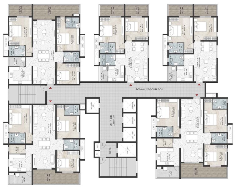 Namishree Vrindavan Floor Plans 2