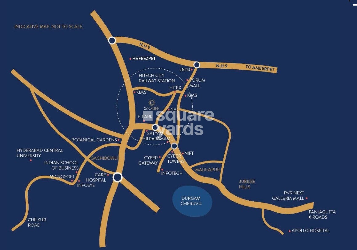 Namitha 360 Life Location Image