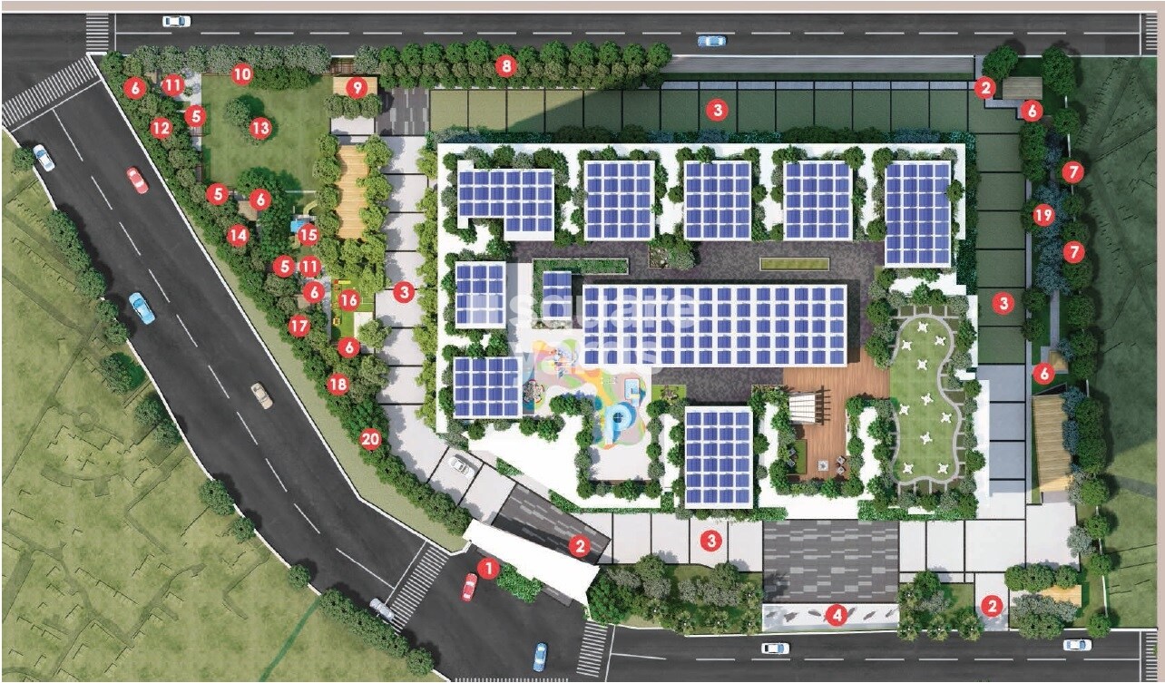 Namitha-360-Life_an aerial view of a soccer field with a stadium