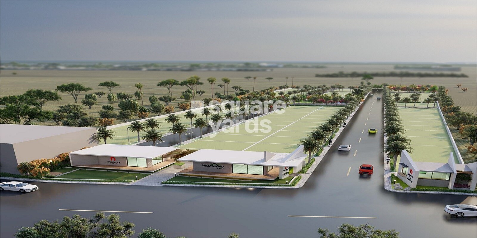 Narayana Belmond County residential project in Shadnagar