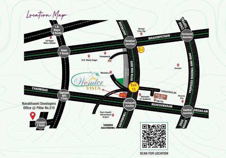 Navabhoomi Wonder Vista Location Image