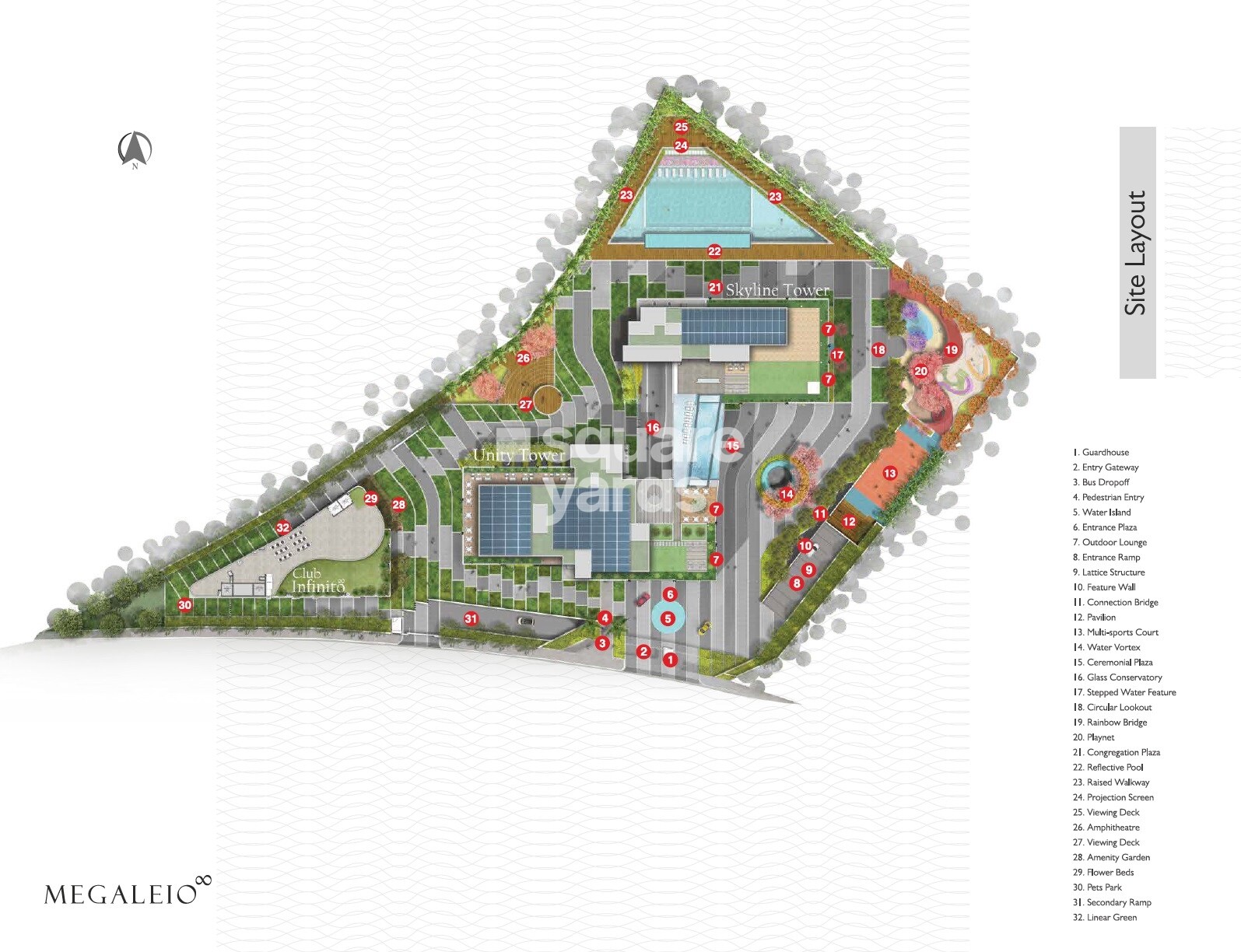 Navanaami Megaleio Master Plan Image