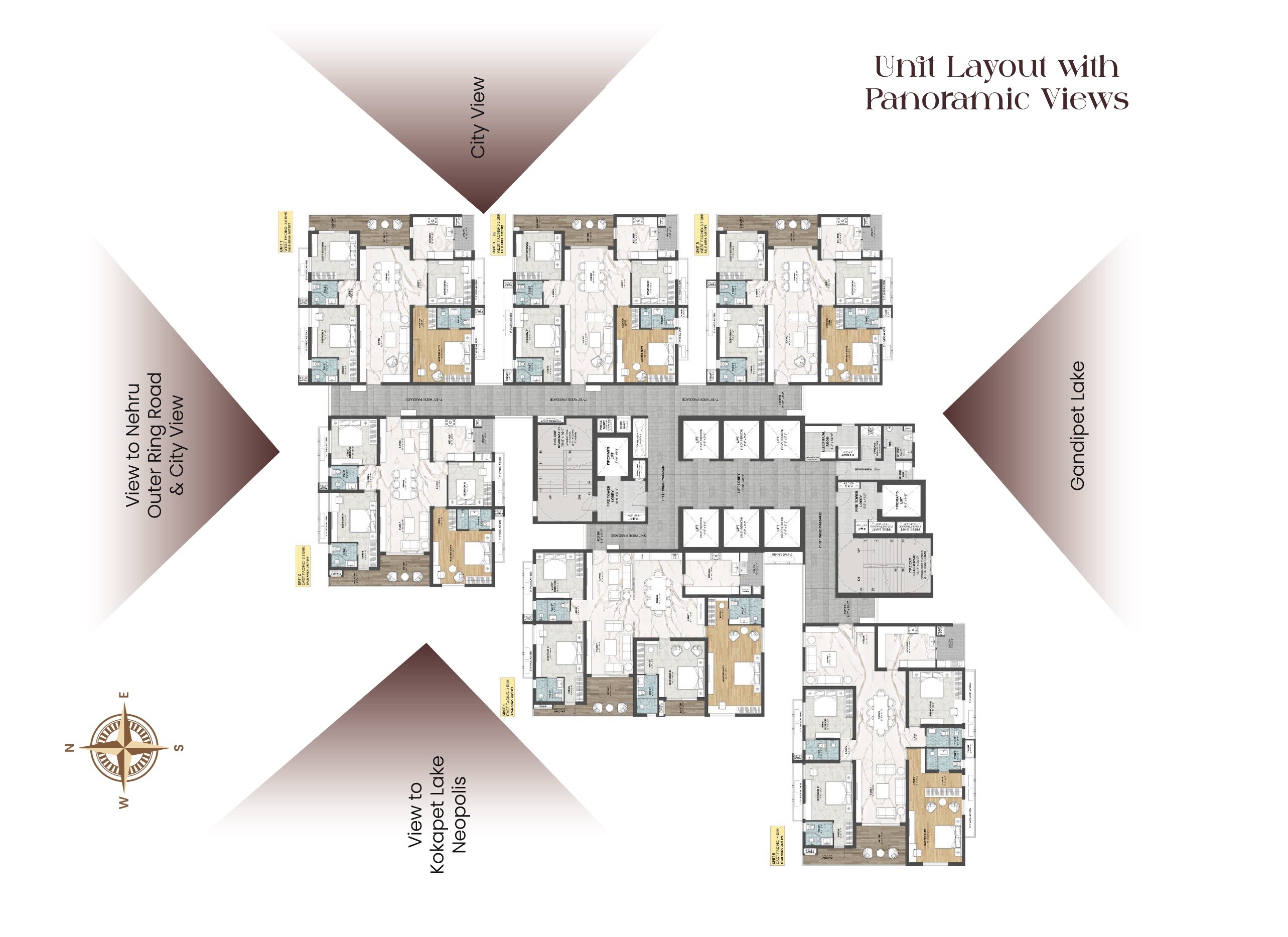 Navanaami One Floor Plans
