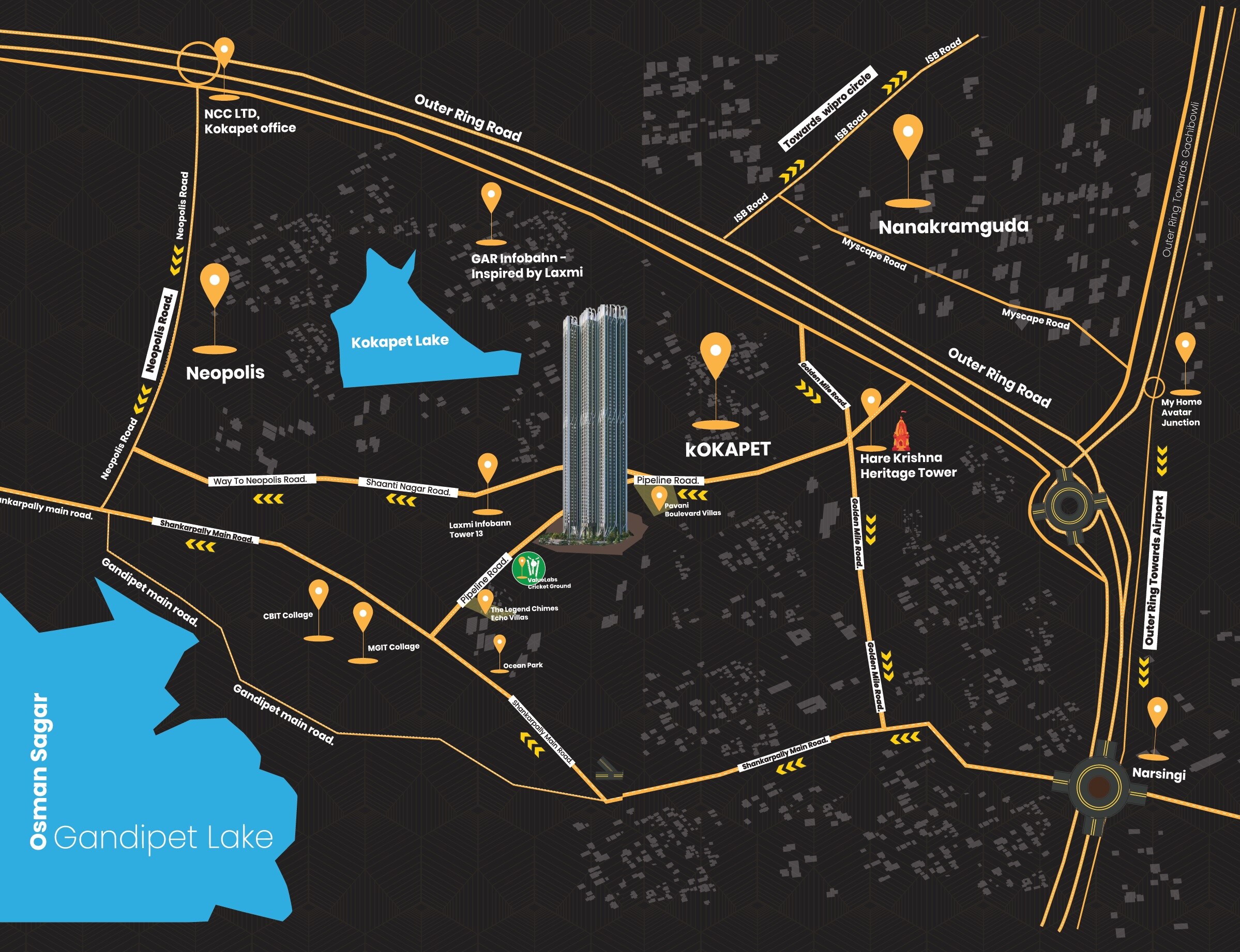 Navanaami One Location Image