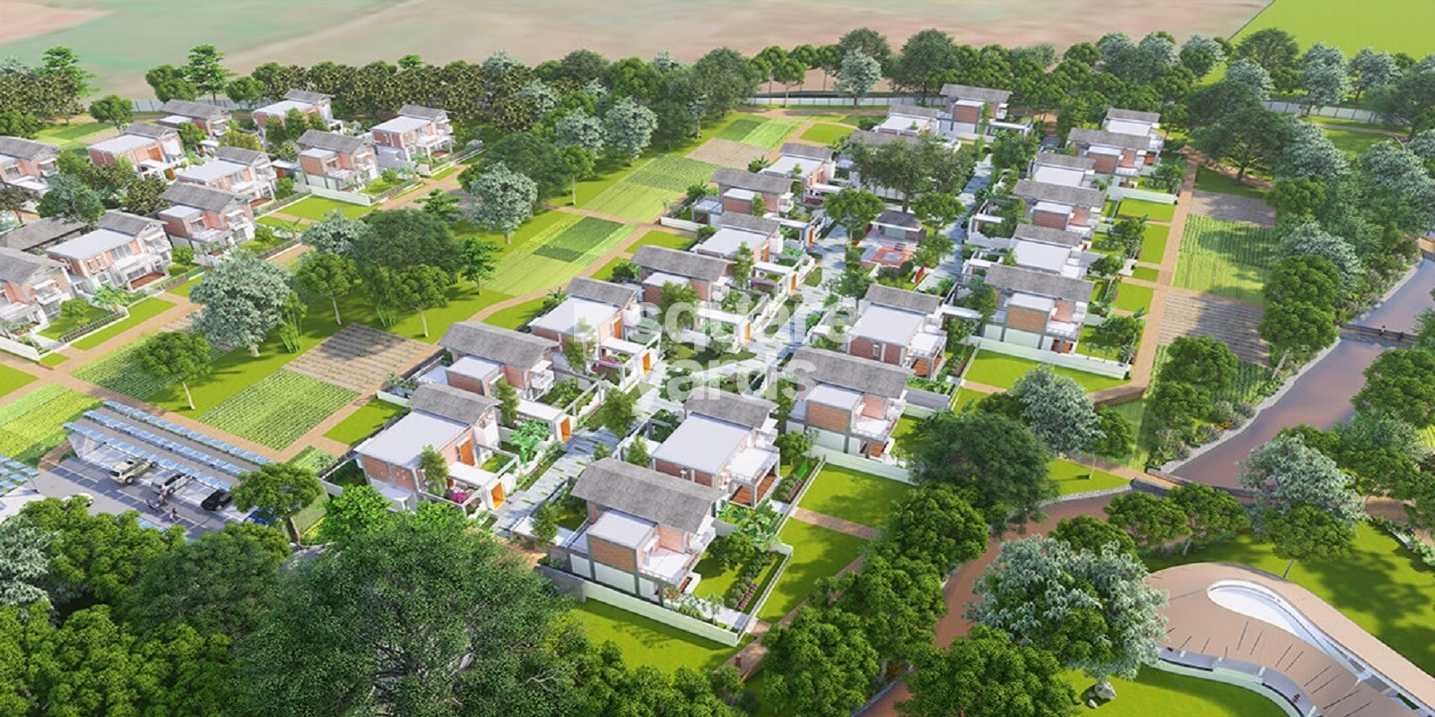 Navira Organo Antharam residential project in Chevalla