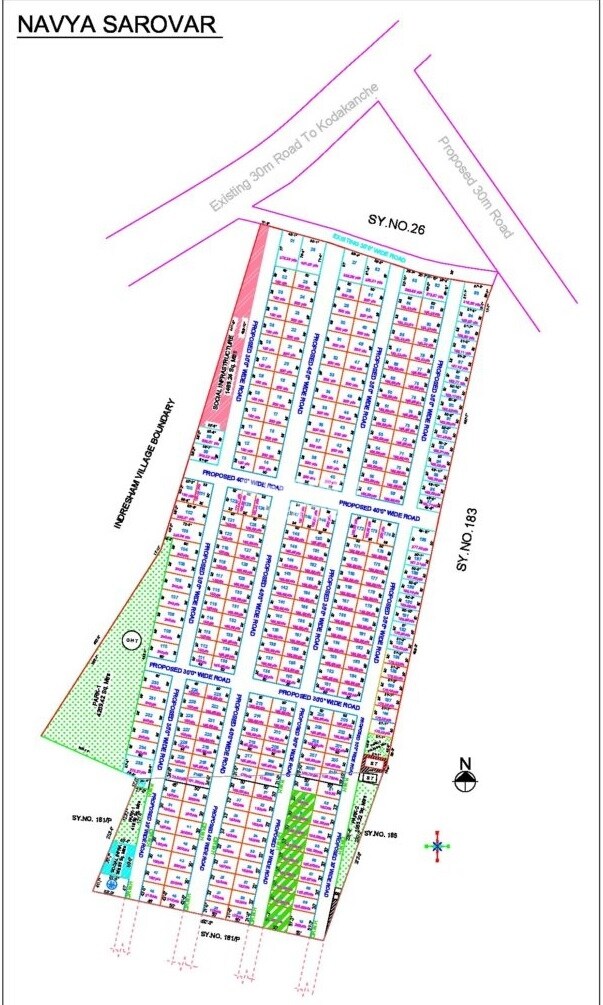 Navya Sarovar Master Plan 1