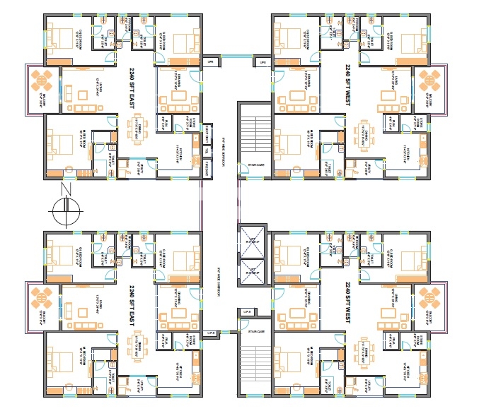 NCC Cyber Urbania in Tellapur, Hyderabad @ 1.08 Cr - Floor Plans ...