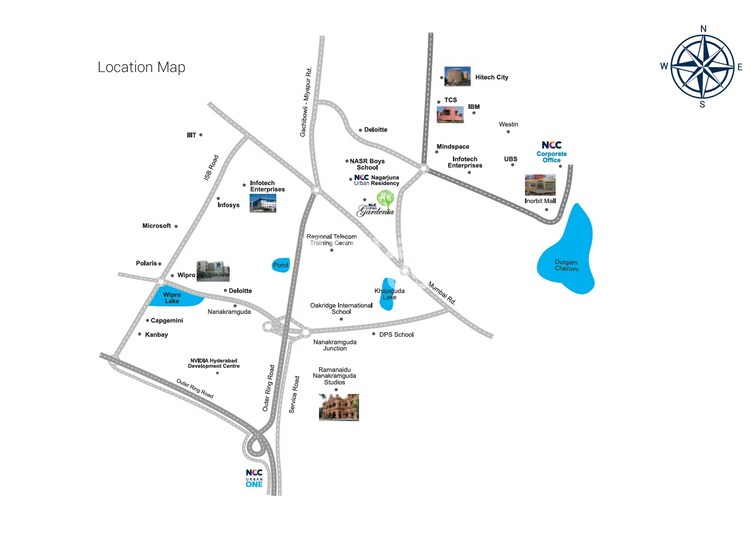 NCC Urban Gardenia Location Image