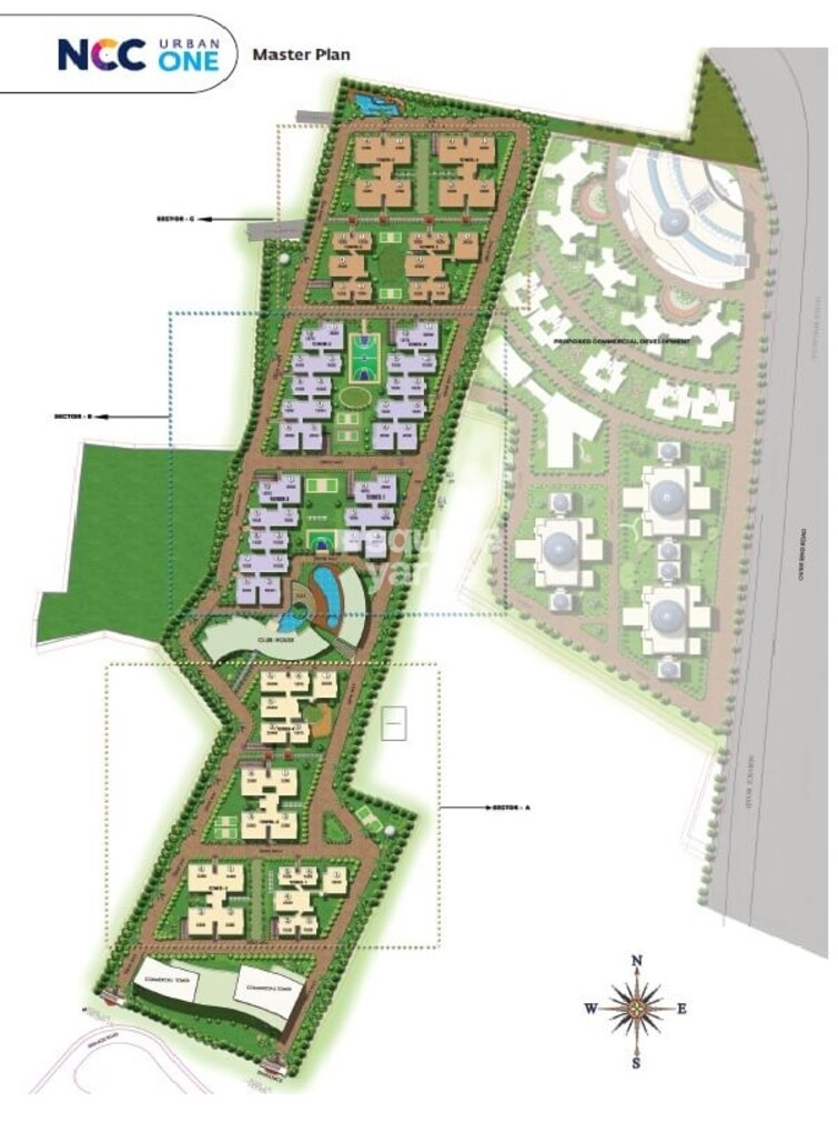 NCC Urban One Master Plan Image