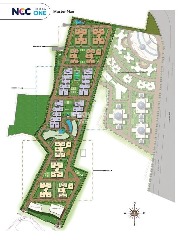 NCC Urban One Master Plan Image