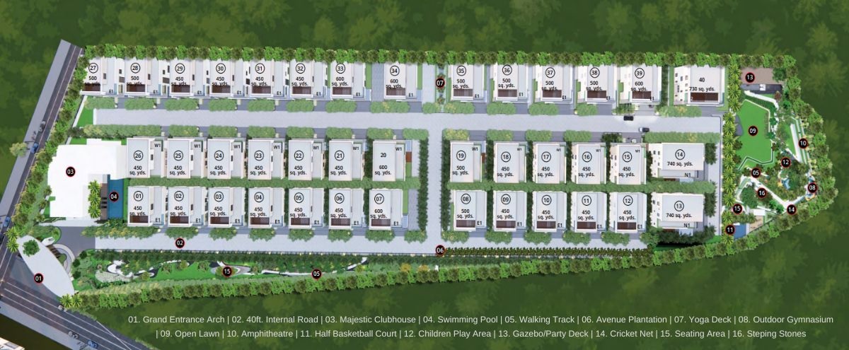 NCL Pranahita Meadows Master Plan Image