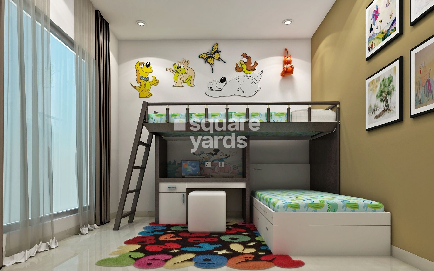 Nebula Aavaas Hyderabad Apartment Interiors 3