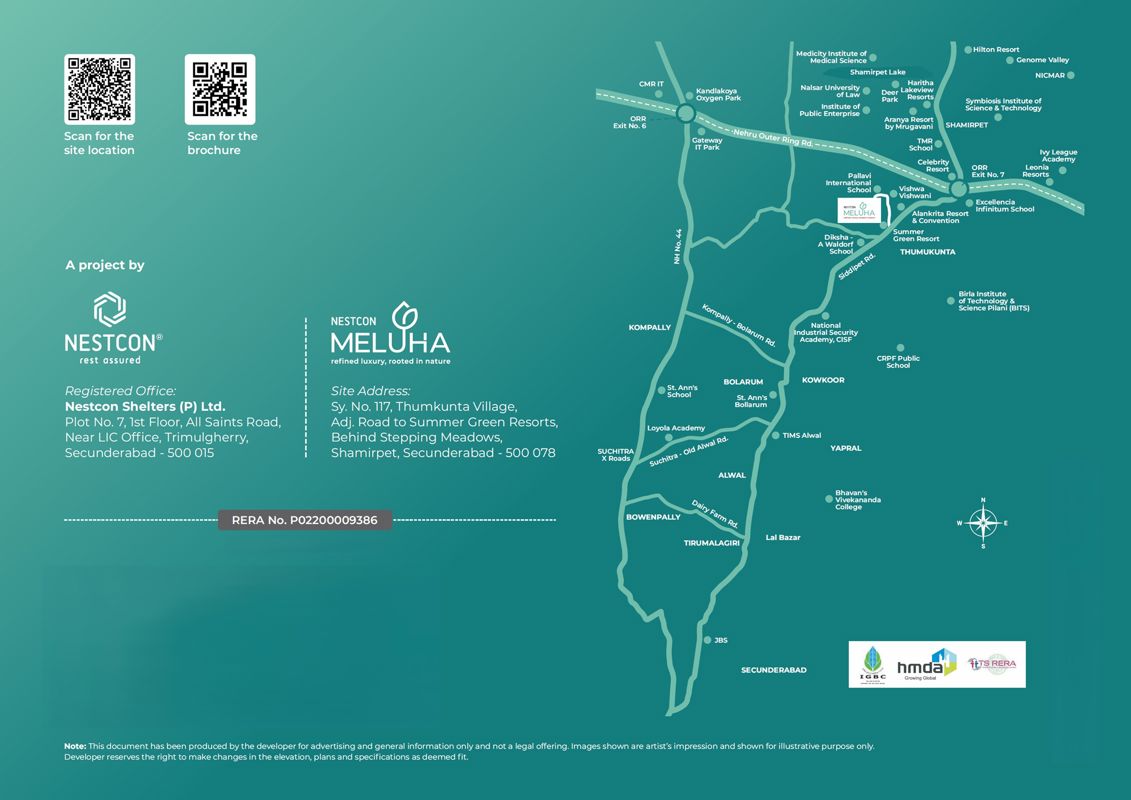 Nestcon Meluha Location Image