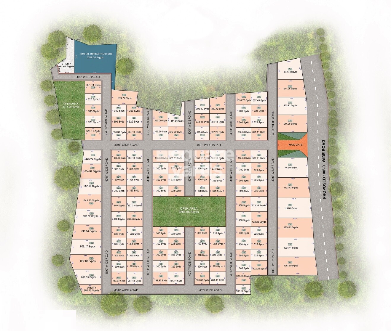 Newmark Gardenia Master Plan Image