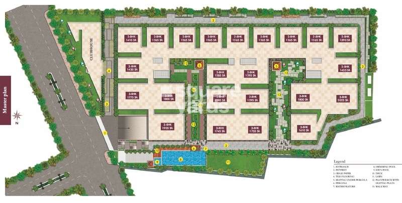 newmark prithvi homes project master plan image1