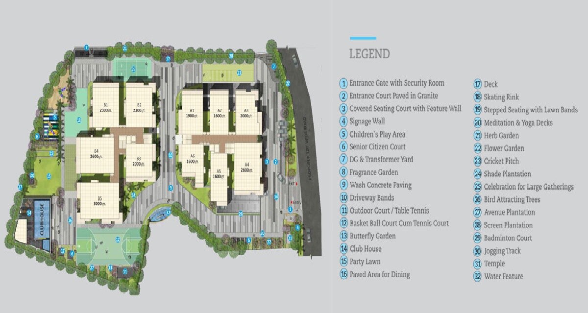 Niharika Interlake Master Plan 1