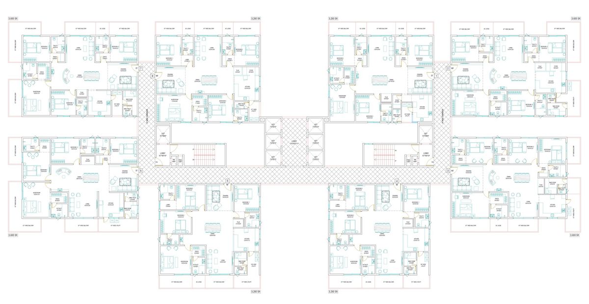 Niharika One Floor Plans