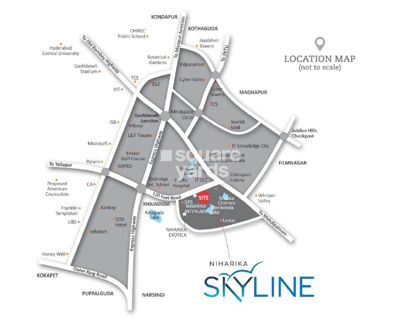 Niharika Skyline Location Image