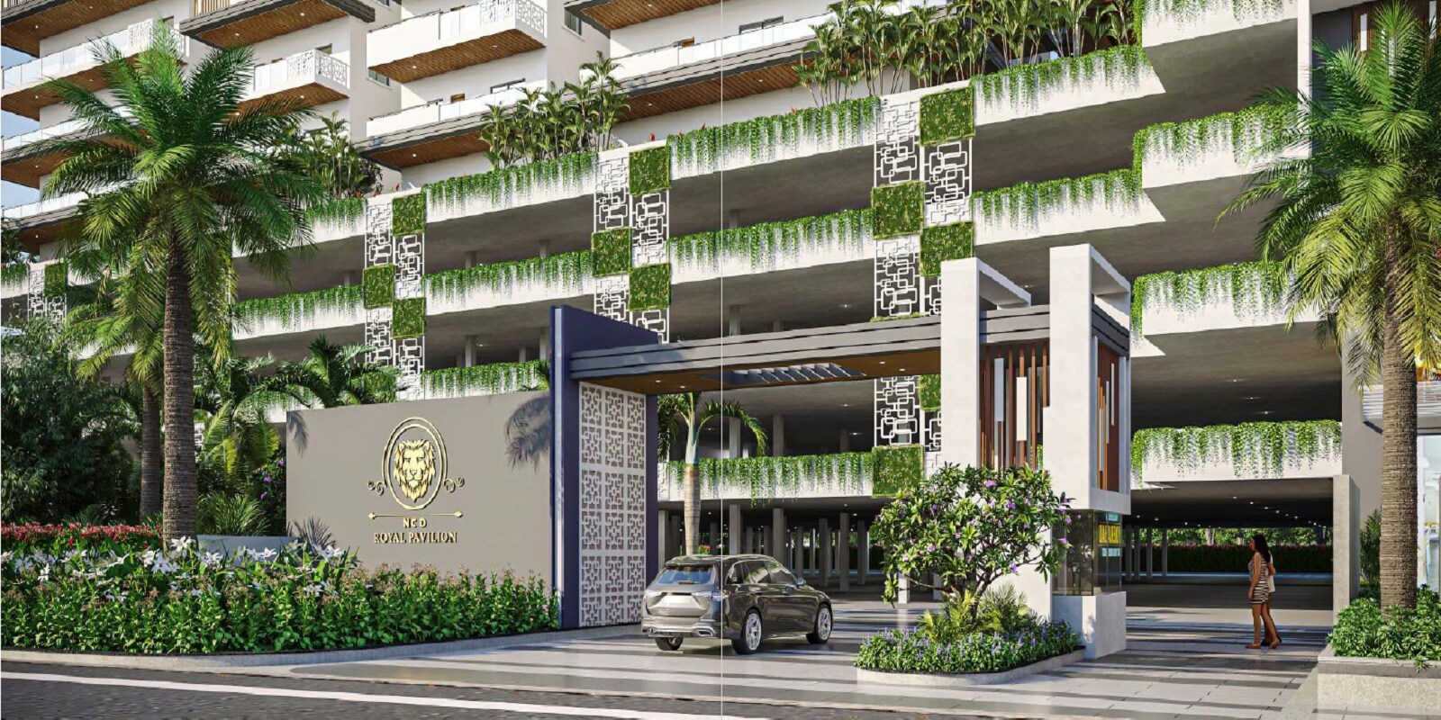 Nikhila Royal Pavilion Entrance View