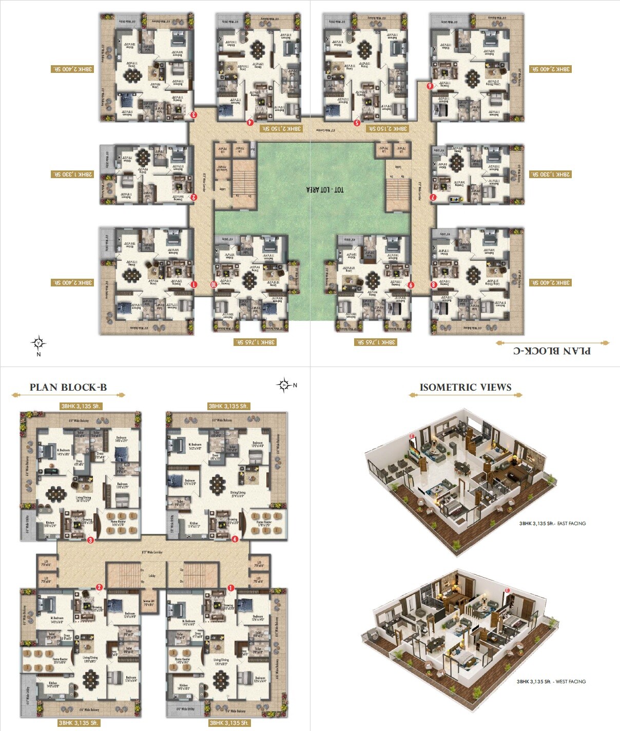 Nikhila Royal Pavilion Floor Plans 3