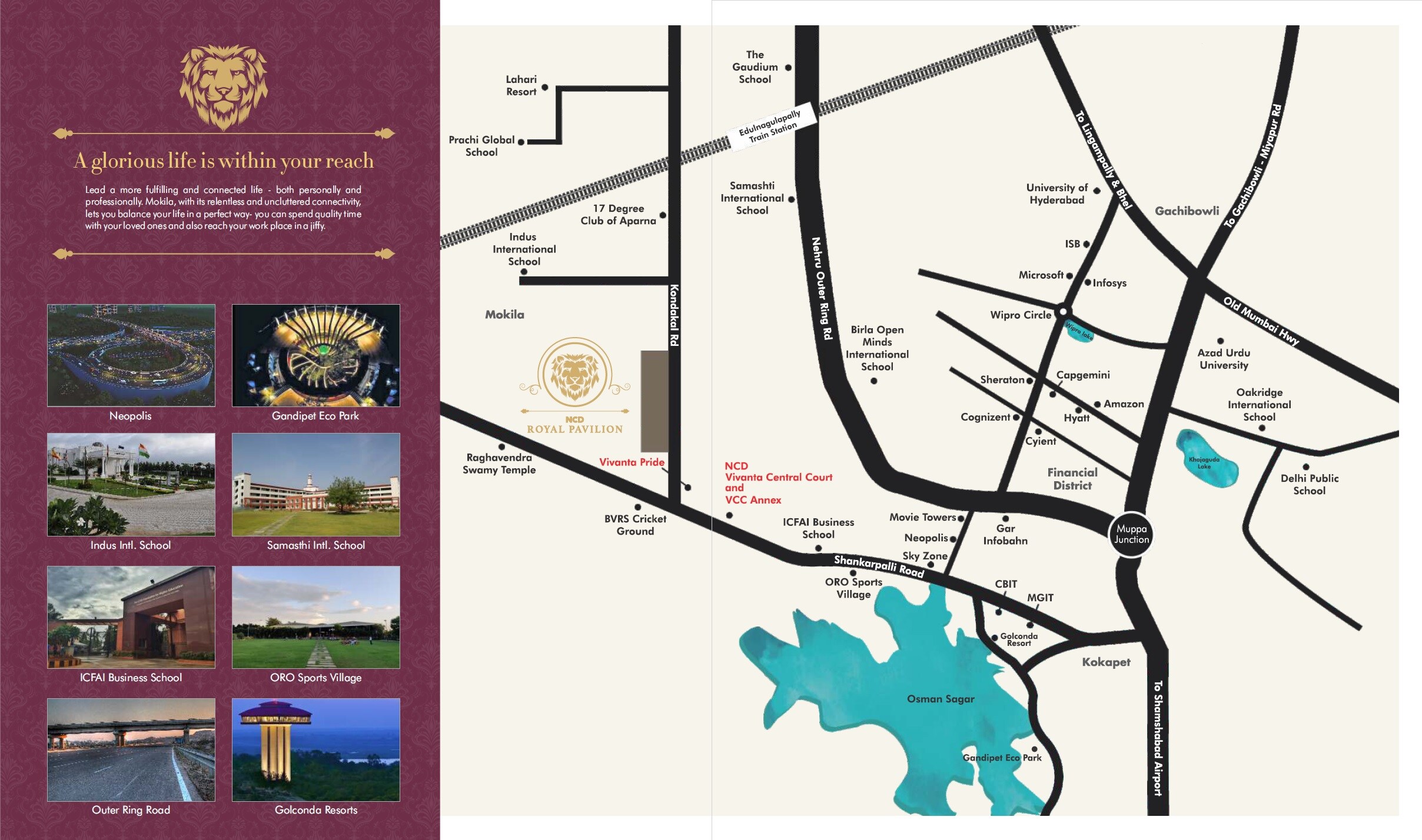 Nikhila Royal Pavilion Location Image