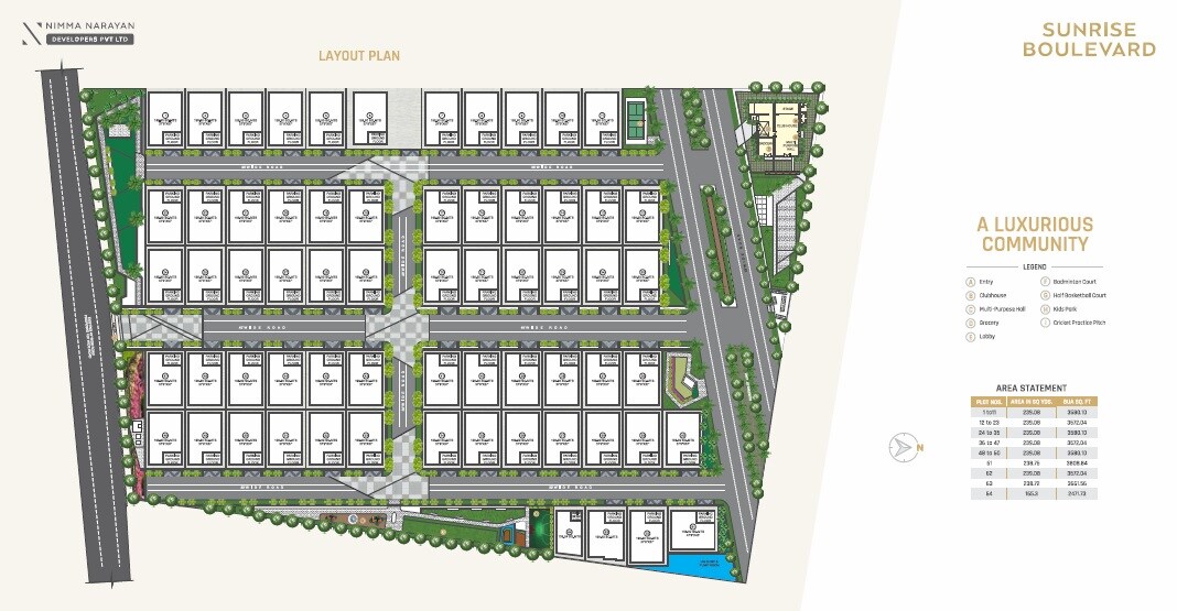 Nimma Sunrise Boulevard Master Plan 1