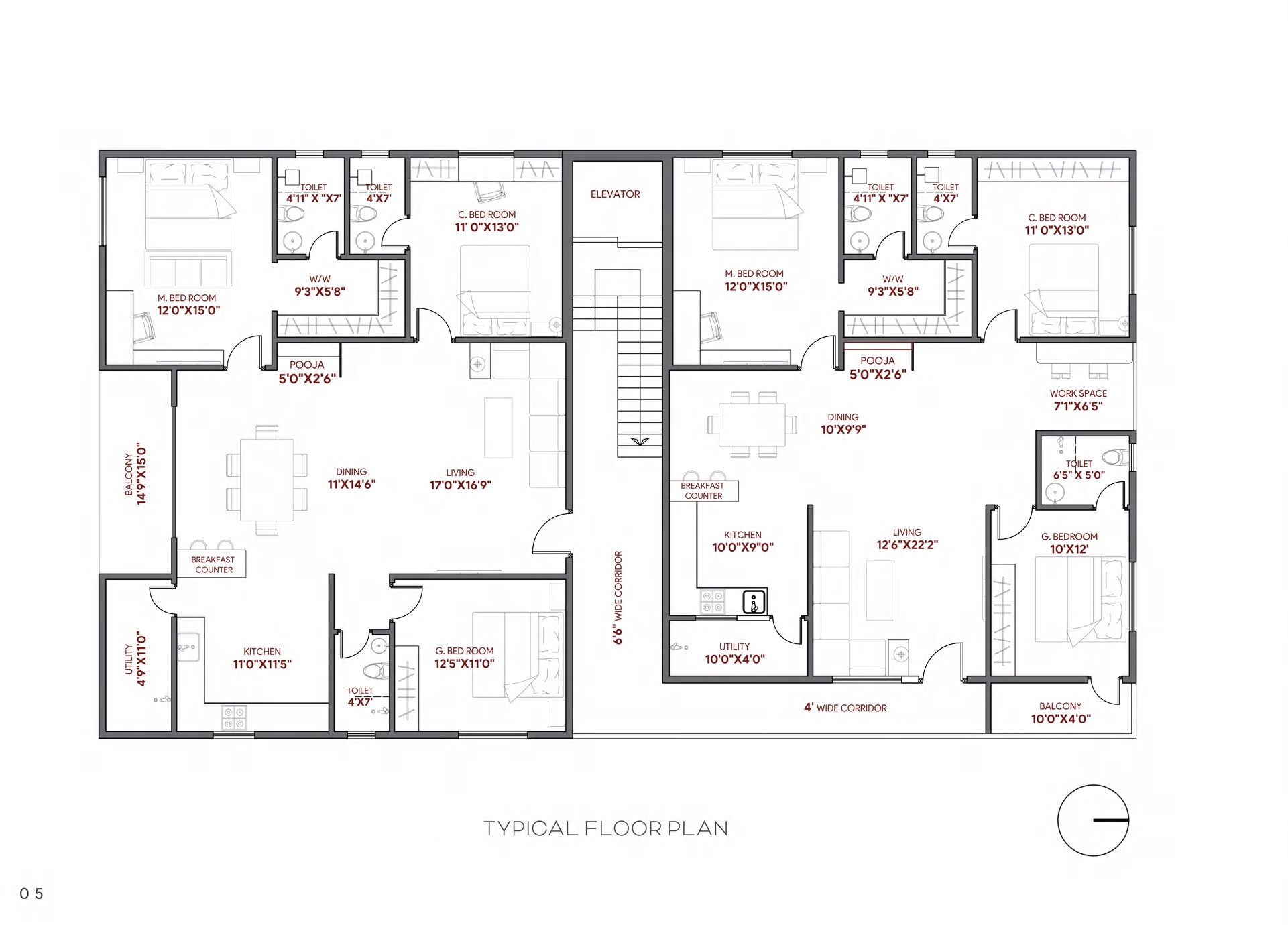 Nirvana Belleza Floor Plans